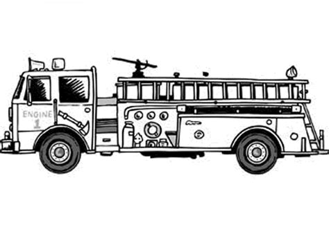 awesome image  fire truck coloring page davemelillocom baby
