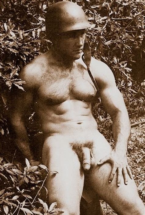 2  Porn Pic From Vintage Bw Gay Male Nude Naked