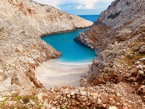 secret beach crete greece xoc rearthporn