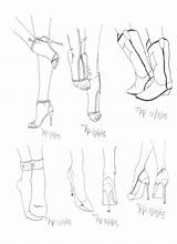 Feet Drawing Anime Shoes Draw Drawings Shoe Manga Deviantart Sketch Lessons Getdrawings Sketches Fashion Tutorials Choose Board Paintingvalley sketch template