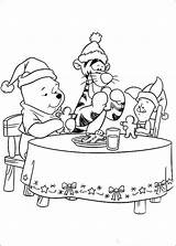 Winnie Pooh Desenhos Gouter Colorir Ursinho Freunden Oso Amici Igor Kerst Imanenes Malvorlagen Kerstkleurplaat Tigger Malbuch sketch template