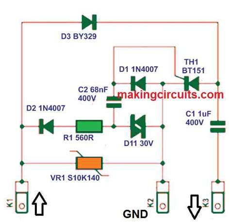 universal motorcycle cdi circuit capacitor discharge ignition