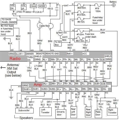 honda element  radio wiring diagram