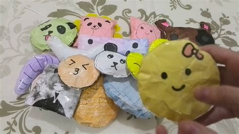 paper squishy collection part youtube