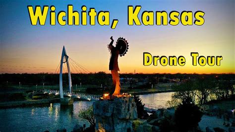 wichita kansas drone  youtube
