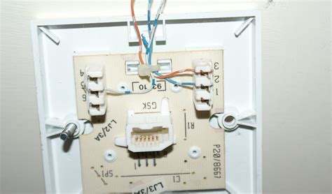 telephone wiring diagram master socket