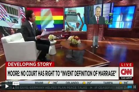 Did Alabama’s Chief Justice Moore Clean Cnn Host’s Clock In Same Sex
