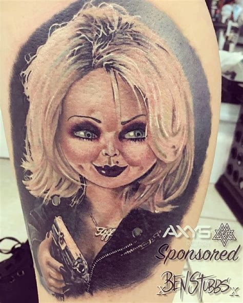 Bride Of Chucky Tattoo Horror Horror Tattoo Bride Of