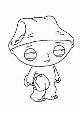 Stewie Coloring Family Guy Pages Drawing Printable Choose Board Getdrawings Head Popular sketch template
