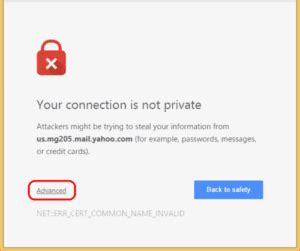 chrome bypass  connection   private message technipages