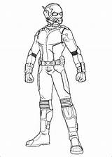 Homem Formiga sketch template