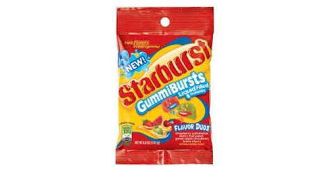 starburst gummibursts liquid filled duos