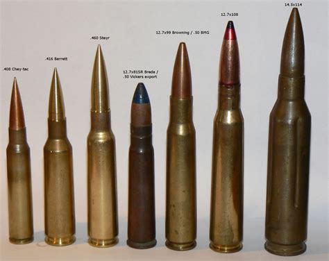 ammo  gun collector ammunition  large caliber machine guns  sniper anti materiel rifles