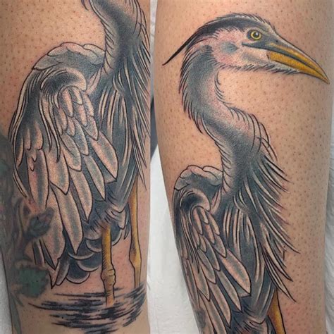 Best Of Great Blue Heron Tattoo Designs Best Tattoo Design