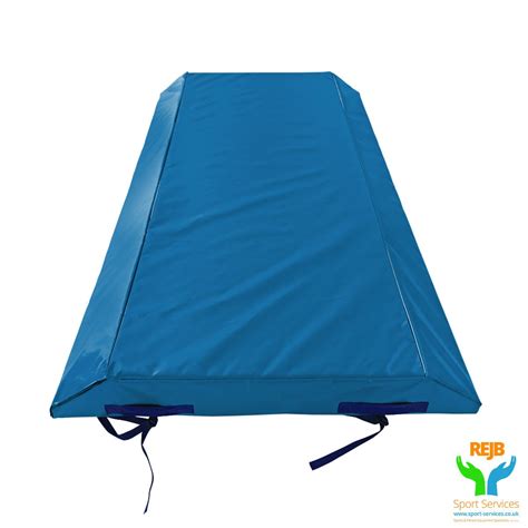 trampoline double wedge mat rejb sports services