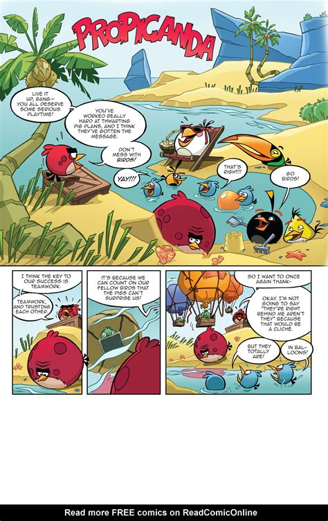 Read Online Angry Birds Comics 2014 Comic Issue 1