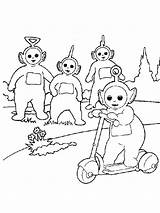Teletubbies Ready sketch template