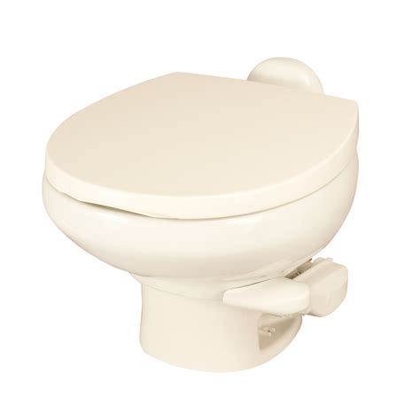 aqua magic style ii  reliable entry level ceramic rv toilet