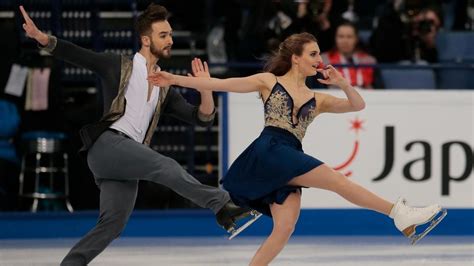 French Ice Dancer Undone By Wardrobe Malfunction On Live