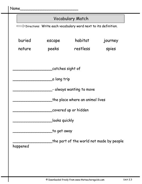 word definition worksheets worksheetocom