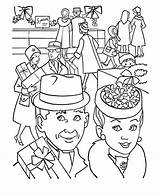 Coloring Pages Grandparents Shopping Grandpa Grandma Color Print Sheets Christmas Go Family Activity Holiday Last Books Kids Q1 Next Coloringpages sketch template