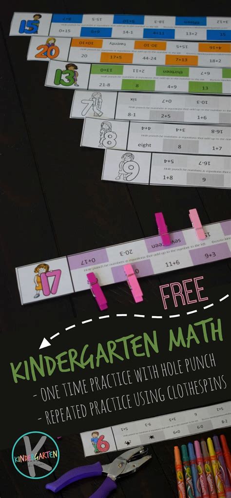 kindergarten worksheets  games  kindergarten math practice