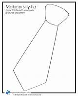Template Necktie Projectsforpreschoolers Ties sketch template