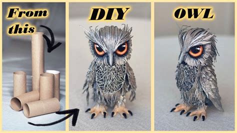 paper owl diy toilet paper roll craft ideas paper owls