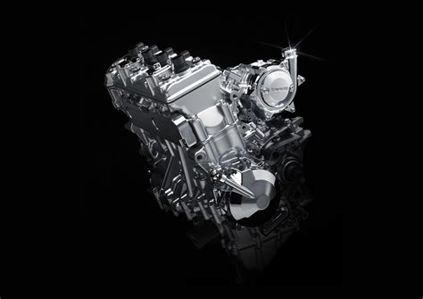 kawasaki debuts supercharged  cylinder engine asphalt rubber