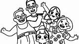 Bao Luo Famille sketch template