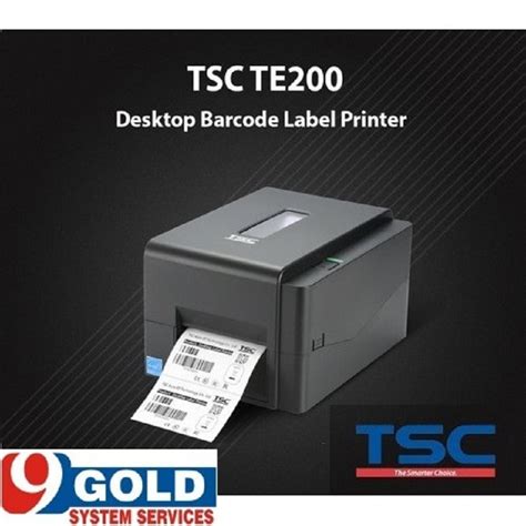 tsc barcode printer te  max print width  inches resolution