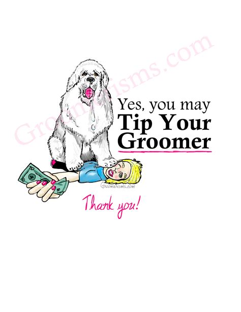 groomerisms tip  groomer permission granted