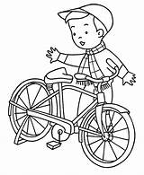 Coloring Bicycle Pages Popular Kids sketch template