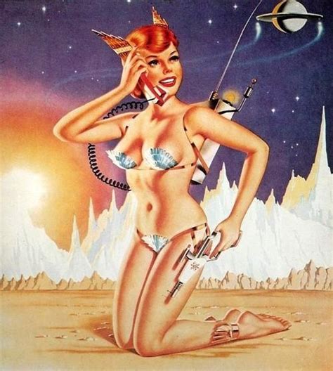 26 Best Retro Sci Fi Images On Pinterest Space Girl