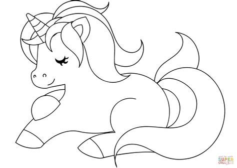 cute unicorn coloring page  printable coloring pages unicorn