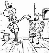 Mewarnai Spongebob Spongebo Semoga Tentang Bermanfaat Demikian Informasi sketch template