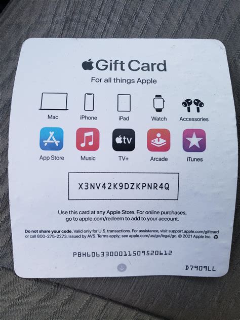 apple gift card   parking lot bait scambait