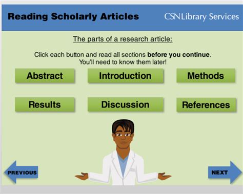 read  scholarly article csn library services