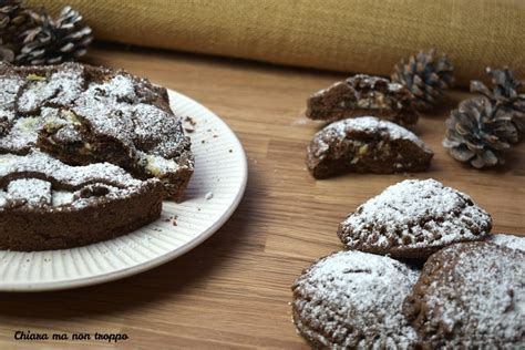 crostata al cacao con crema alla ricotta chiara ma non