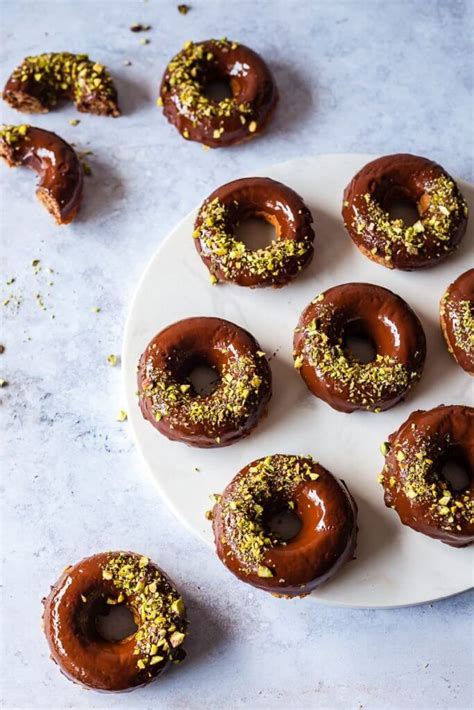 delicious vegan chocolate glazed baked donuts are your