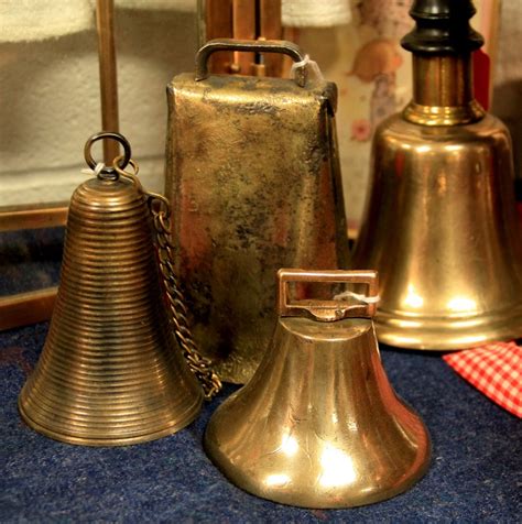 ithaca selection  antique brass bells