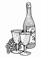 Wine Coloring Pages Printable sketch template