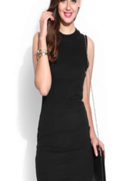Buy Dressberry Black Cling Berry Dress Dresses For Women 403110 Myntra