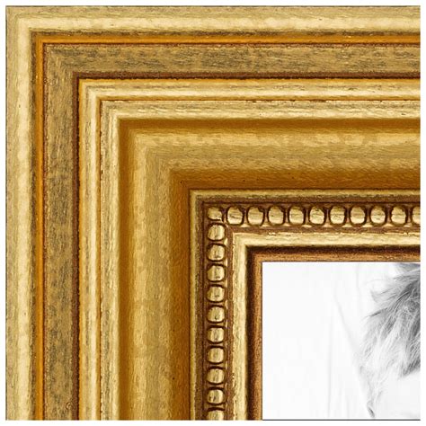 arttoframes   gold picture frame  gold wood poster frame  great   art