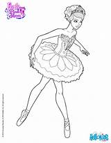 Coloring Pages Barbie Dancing sketch template