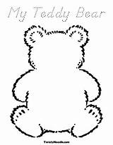 Teddy Picnic Bear 保存 Twistynoodle Bears sketch template