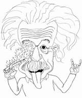Einstein Einsteins Coloringhome sketch template