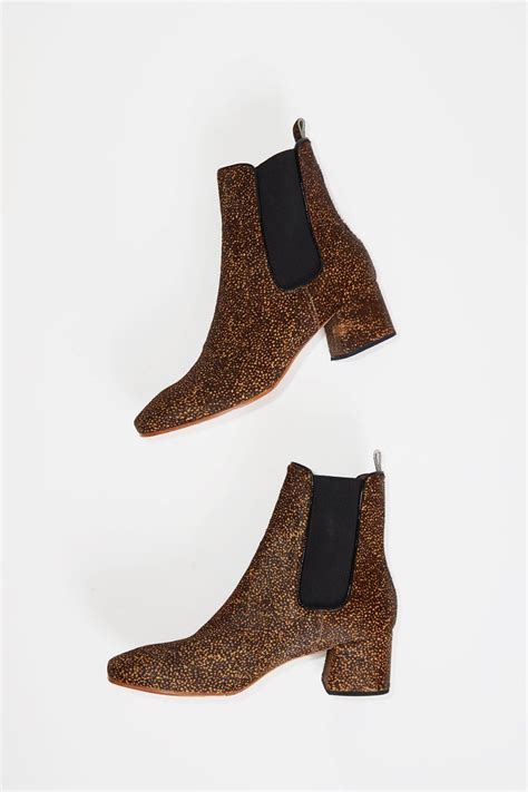 bristol ankle boot  speckled pony ankle boot boots ankle