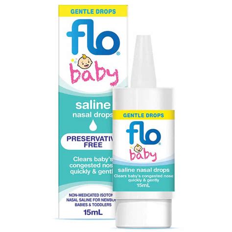 flo baby saline nasal drops ml discount chemist