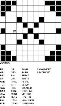 Crossword Fill In Puzzles - Printable Vocabulary Builders